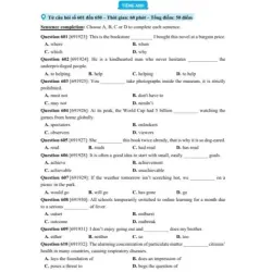 Sách 2026 - 20 Đề Luyện Thi Đánh Giá Năng Lực Theo Cấu Trúc Đề Thi ĐHQG Hà Nội (Tập 1-2) 799880