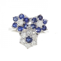 Nhẫn Sapphire 750WG - Hàng hiệu Authentic 849097