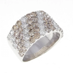 Nhẫn kim cương K18WG 3.00CT - Hàng hiệu chính hãng