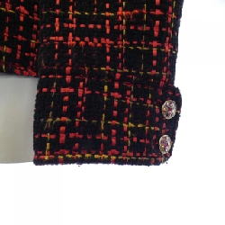 【Mã giảm giá】Áo khoác không cổ CHANEL 642162