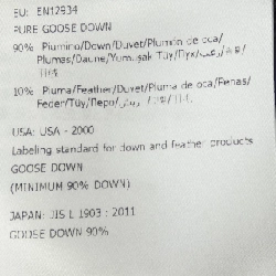 Áo khoác lông vũ MONCLER SUYEN - Hàng hiệu Chính hãng 820442