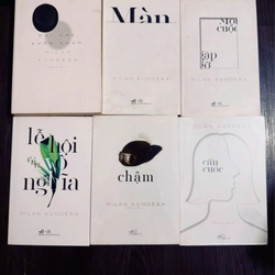 Bộ 6 cuốn sách của Milan Kundera (đọc mô tả)