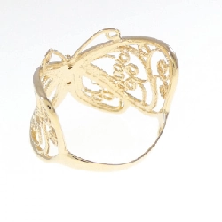 Nhẫn kim cương bướm K18YG 0.02CT - Hàng hiệu Authentic 847050