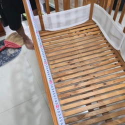 Thanh lí nôi (cũi) gỗ tự nhiên