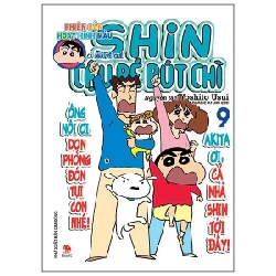 Shin - Cậu Bé Bút Chì - Phiên Bản Hoạt Hình Màu - Tập 9 - Yoshito Usui (Mới 100%) Truyện tranh, NXB Kim Đồng - SÁCH ĐẠI HỌC