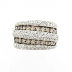 Nhẫn kim cương K18WG/K18BG 1.80CT - Hàng hiệu Chính hãng 854221