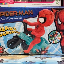 Đồ chơi siêu nhận người nhện spiderman đi xe đạp chạy bằng pin HX143 355861