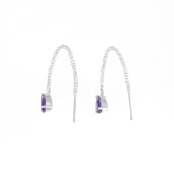 K14WG Amethyst Bông tai - Hàng hiệu Chính hãng 862218