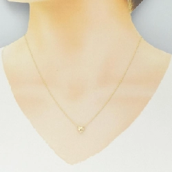 K18YG Dây chuyền hình trái tim - Hàng hiệu Authentic 863977