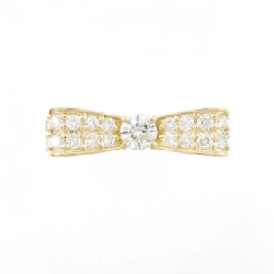 Nhẫn kim cương K18YG hình ruy băng 0.218CT 673650