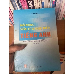 Mở Rộng Vốn Từ & Đọc Hiểu Tiếng Anh Trung Học Phổ Thông (Tập 1) - Đỗ Văn Thảo 2006 Sách tự học tiếng Anh VAVO-AK1T3 Rebooks.vn