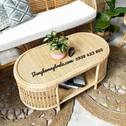 Bàn mây tự nhiên decor 601732