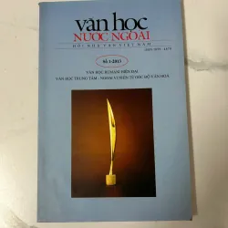Tạp chí Văn học nước ngoài (Số 1 - 2013) – Hội Nhà văn Việt Nam