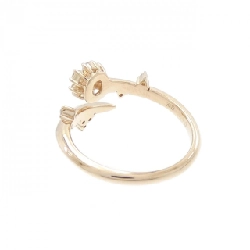 Nhẫn hồng ngọc K18PG hoa kim cương 0.15CT 669207