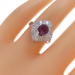 Nhẫn Ruby PT900 1.57CT - Hàng hiệu Chính hãng 851820