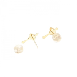 K18YG Cross × Heart Bông tai - Hàng hiệu Chính hãng 873692