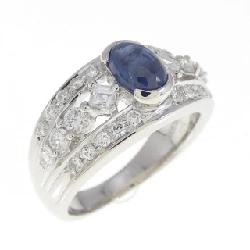 Nhẫn Sapphire PT900 0.78CT