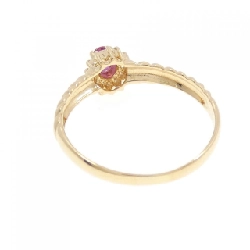 Nhẫn Ruby K18YG - Hàng hiệu Chính hãng 853454