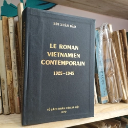 LE ROMAN VIETNAMIEN CONTEMPORAIN 1925 - 1945