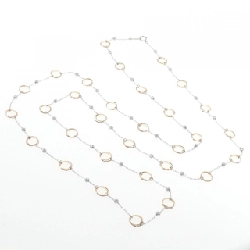K18PG/PT850 Necklace - Hàng hiệu Authentic 864255