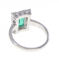 Nhẫn Emerald PT900 1.080CT Xuất xứ Colombia - Hàng hiệu Chính hãng 850062