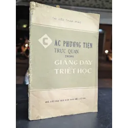 Các phương tiện trực quan trong giảng dạy triết học 727096