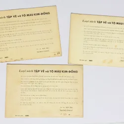 BỘ 3 TẬP - TẬP VẼ VÀ TÔ MÀU KIM ĐỒNG 795863