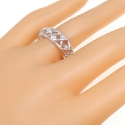 Nhẫn kim cương K18WG 0.07CT 672839