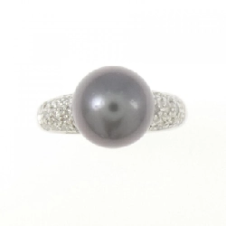 Nhẫn ngọc trai đen K14WG 8.8mm 665482