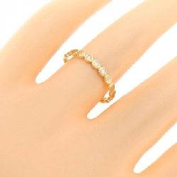 Nhẫn kim cương ba viên K18YG 0.03CT 670766