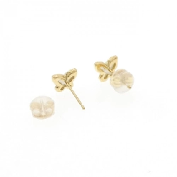 K18YG Bướm Mẹ Trai Bông Tai - Hàng hiệu Chính hãng 867515