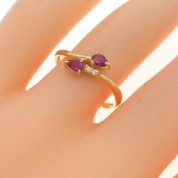 Nhẫn Ruby K18YG 0.28CT - Hàng hiệu Chính hãng 854552