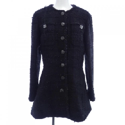 CHANEL P74926V66241 23S Áo khoác không cổ - Hàng hiệu Authentic