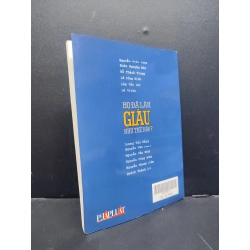 Họ đã làm giàu như thế nào? mới 90% 2006 HCM1406 NXB văn hóa sài gòn SÁCH DANH NHÂN 166524