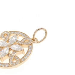 Mặt dây chuyền chìa khóa tròn Victoria Tiffany - Hàng hiệu Authentic 843705