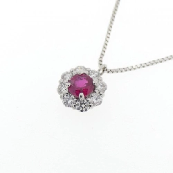 Dây chuyền ruby PT900/PT850 0.20CT - Hàng hiệu Chính hãng 859023