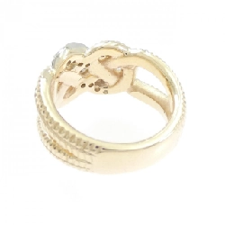 Nhẫn kim cương K14YG/K14WG - Hàng hiệu Authentic 850116