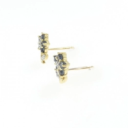 Bông tai hoa sapphire K18YG/K18WG 0.55CT - Hàng hiệu Chính hãng 869271