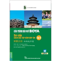 Giáo trình Hán ngữ BOYA sơ cấp – tập 2 sách bài tập kèm đáp án Mới 100% HCM.PO Lý Hiểu Kỳ - Nhậm Tuyết Mai - Từ Tinh Ngưng Oreka-Blogmeo 135266