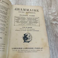 GRAMMAIRE – COURS SUPÉRIEUR (Claude Augé) 971149