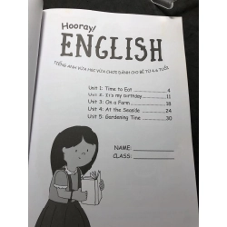 Hooray english tiếng anh vừa học vừa chơi dành cho bé từ 4-6 tuổi reader book 3 2017 mới 90% bẩn nhẹ HPB0709 HỌC NGOẠI NGỮ 272273