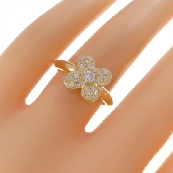 Nhẫn kim cương hoa K18YG 0.11CT - Hàng hiệu Authentic 855622