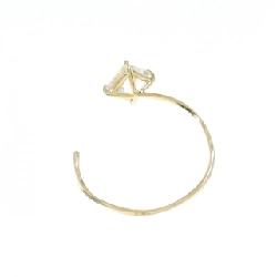 K18YG Bông tai đá mặt trăng một bên - Hàng hiệu Chính hãng 869242