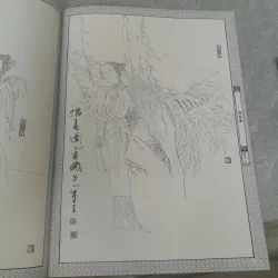 TRANH VẼ ĐƯỜNG NÉT PHỤ NỮ (仕女白描画谱 ) 557838