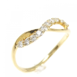 Nhẫn kim cương K18YG 0.20CT - Hàng hiệu Chính hãng