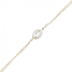 585YG Đá Topaz Trắng Vòng Tay - Hàng hiệu Chính hãng