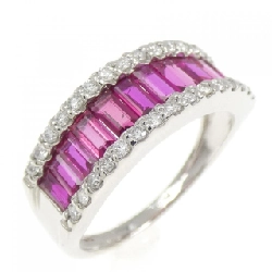 Nhẫn Ruby PT950 1.51CT - Hàng hiệu Chính hãng