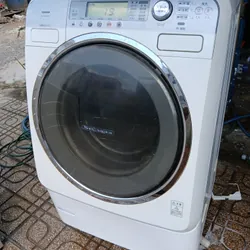 Máy giặt nội địa nhật 110V có sấy khô mặc ngay 675012