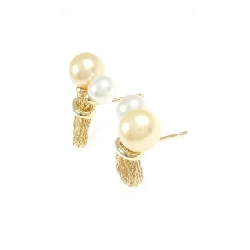 K18YG Bông tai ngọc trai Akoya - Hàng hiệu Authentic 873369