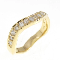 Nhẫn kim cương K18YG